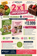 2X1 DE RECETAS SALUDABLES Y RESPOTERIA